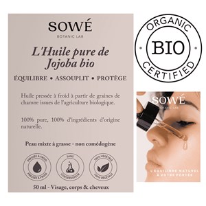 Huile de jojoba pure - bio, pure et
