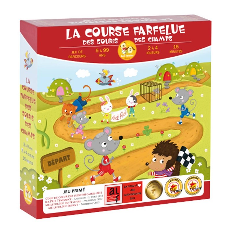 La course farfelue des souris des champs