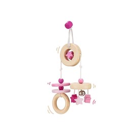 Mobile plaisir étoilé rose