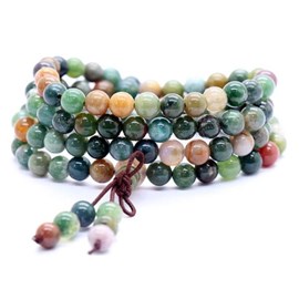 Mala 108 perles en pierre