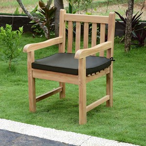 Coussin gris pour fauteuils