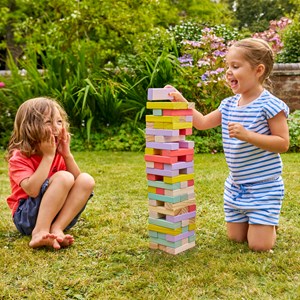 Jeu tour d'équilibre géante