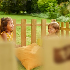 Barriere pour maisonnette