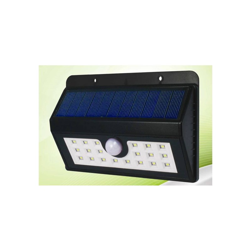 Spot solaire 20 led -detecteur de presen