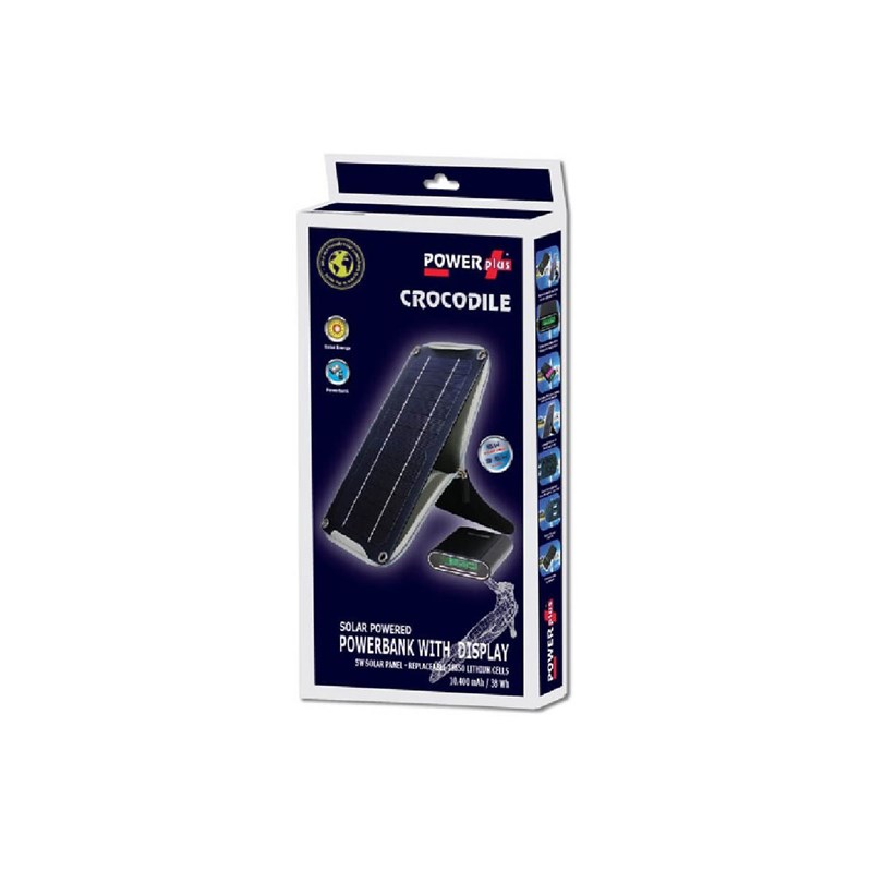 Power plus - Chargeur solaire 5w avec batterie 10 400