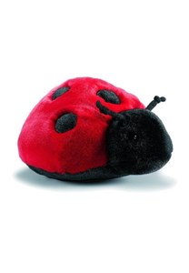 Peluche anima coccinelle 20 cm