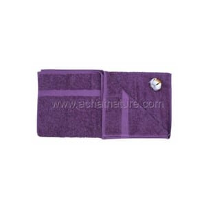 Serviette de toilette coton bio coloris