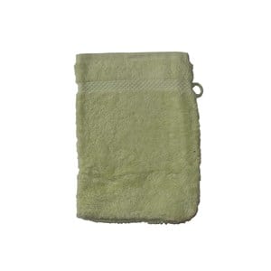 Gant de toilette coton bio coloris vert