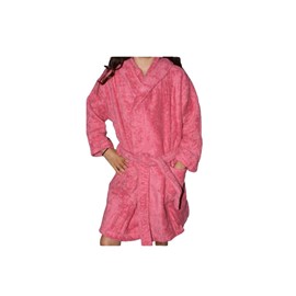 Peignoir en coton bio enfant