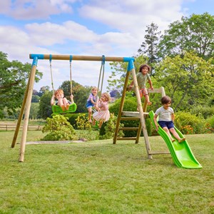 Station palmier balançoire et vis-à-vis