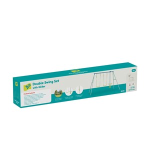 Portique 2 balançoires et vis-à-vis