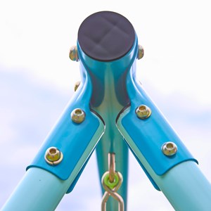 Portique 2 balançoires et vis-à-vis