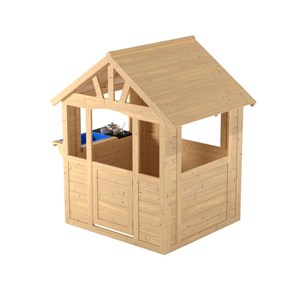 Maisonnette cabane enfant avec cuisine