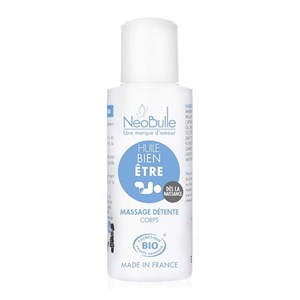 Bien-être, huile de massage neobulle