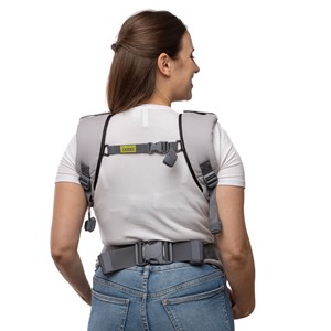 Porte bébé boba x gris