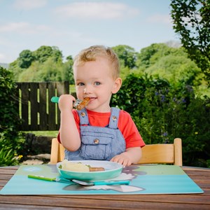 Lot de 3 couverts avec étui scruff tumtu