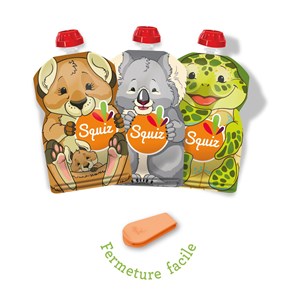 Lot de 3 gourdes réutilisables australie