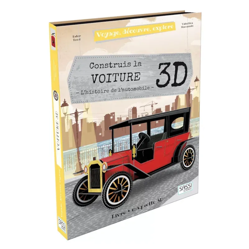 Construis la voiture 3d