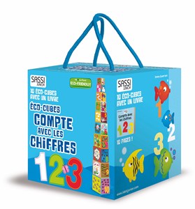 Eco-cubes - compte avec les chiffres