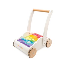 Trotteur nuage et arc-en-ciel