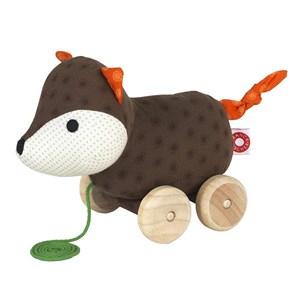 Jouet roulant ejner le renard