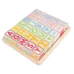 Blocs en bois abc