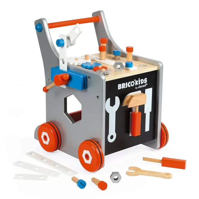 Chariot magnétique brico'kids (Janod) - Couverture