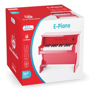 Piano electronique rouge - 25 touches