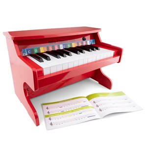 Piano electronique rouge - 25 touches