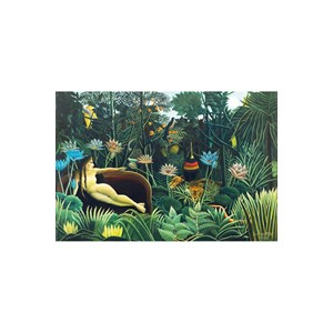 Puzzle Le rêve du douanier rousseau