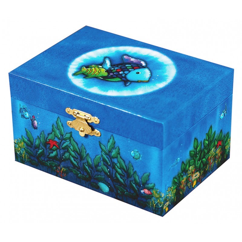 Trousselier - Coffret musical poisson arc-en-ciel