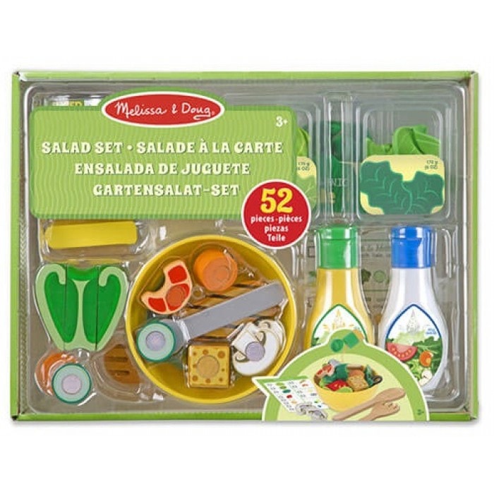 Melissa and doug salad set on sale