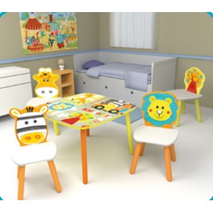 Chaise safari girafe