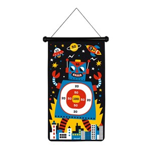Jeu de fléchettes magnétiques - robots