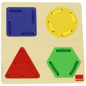 Laçage formes géométriques