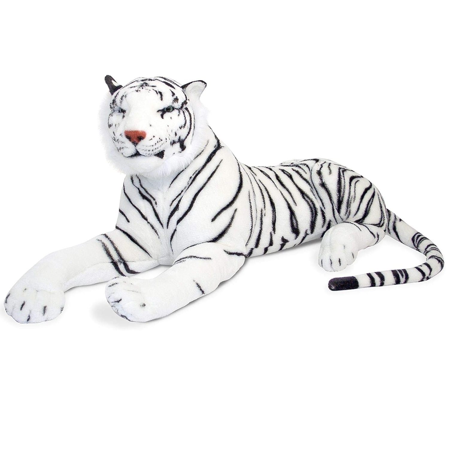 Peluche géante tigre blanc on sale