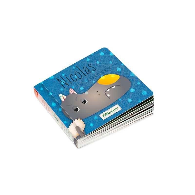 Lilliputiens - Livre réversible : nicolas / sasha