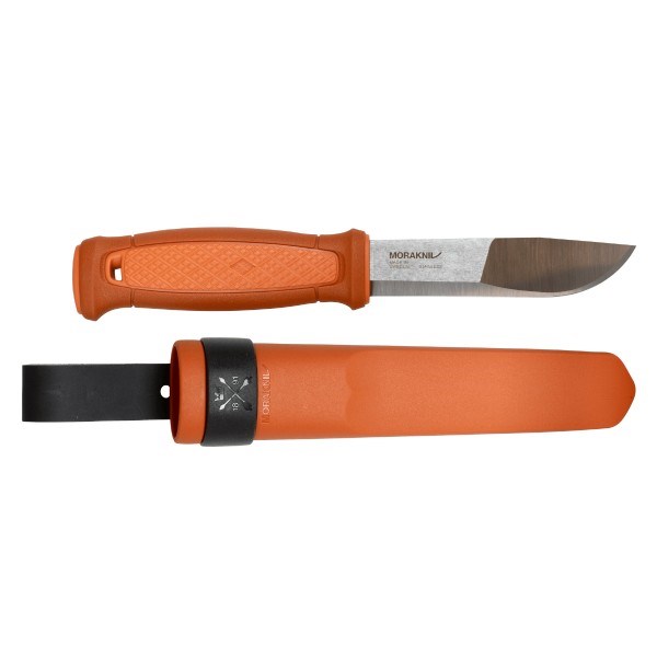 Couteau de survie mora kansbol orange