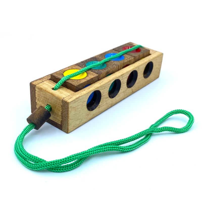 Casse-tête En Bois Avec Balle – Jeu éducatif D'éveil Pour Enfants Et Adultes, Pour Développer Coordination Et Réflexion