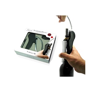 Coffret tire-bouchon à levier vin