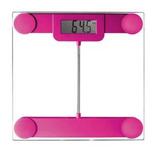 Pèse-personne électronique rose
