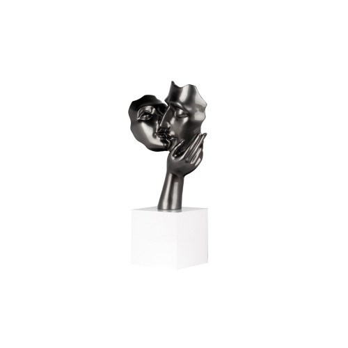 Statue design amore gris perle collectio