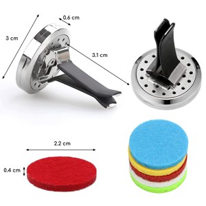 Diffuseur voiture clip'arôme trèfle