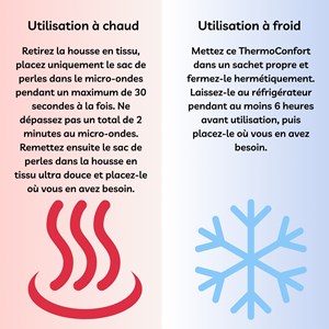 Ceinture relaxante multizone chaud froid