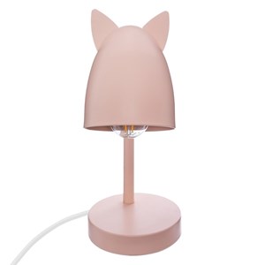 Lampe oreilles métal rose