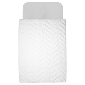 Couette tempérée blanc 75x120