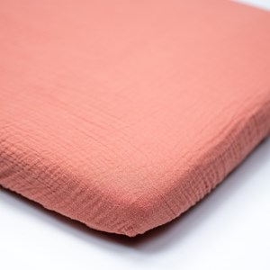 Drap housse berceau gaze de coton