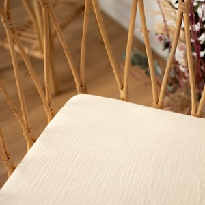 Drap housse berceau gaze de coton