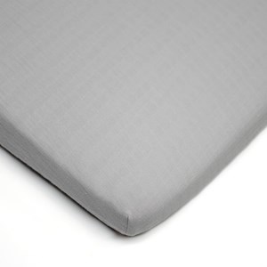 Drap housse berceau gaze coton carreaux