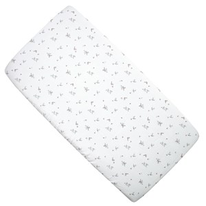 Drap housse berceau en gaze de coton